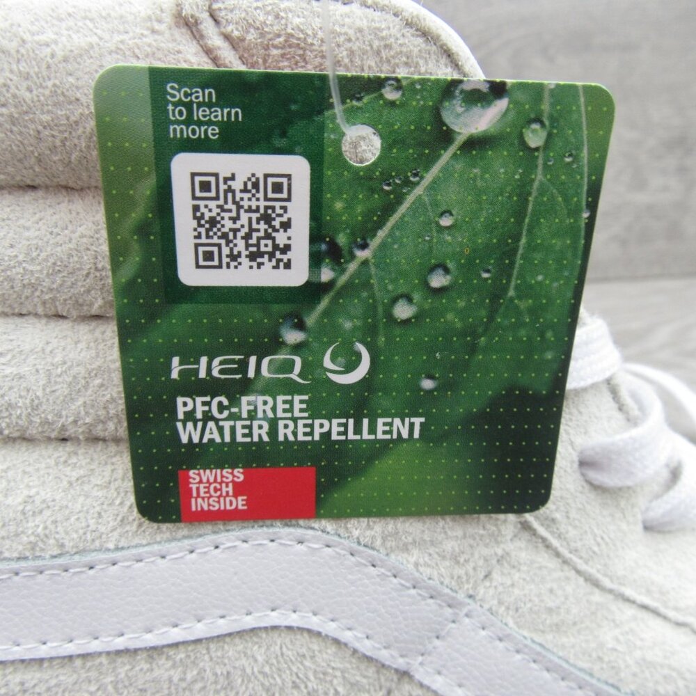 Vans Sk8-Hi Suede Sneakers Mens Size 13 Blanc De Blanc NEW - Picture 14 of 16